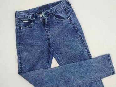 baggy jeans skater: Jeansy damskie, rozmiar S — 1