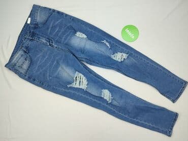 jeansy plus size wysoki stan: Shein, Jeansy damskie, S — 2