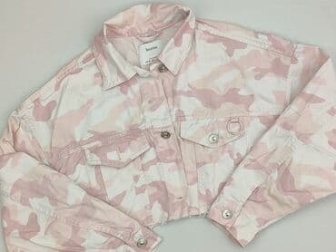 Kobiety: Bershka, Kurtka jeansowa damska, rozmiar XS — 1
