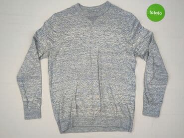 kurtka skórzana c a: H&M Basic, Sweter dla mężczyzn, L — 2