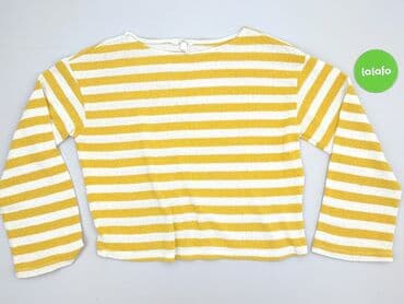 biała obcisła koszulka: H&M, Bluzka damska, M — 3