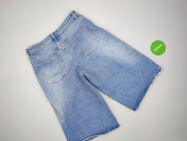 niebieskie: Bershka, Szorty damskie, rozmiar L — 3