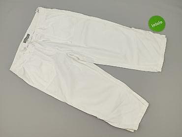 biale kombinezony: Marks & Spencer, Spodnie 3/4 damskie, rozmiar L — 2