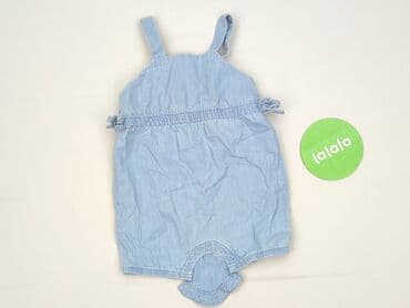 kombinezon jeansowy bershka: Body, So cute, 6-9 miesięcy, 
stan - Bardzo dobry — 2