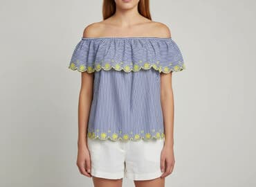 pepco bluzki swiateczne: Papaya, Bluzka damska, rozmiar M — 7