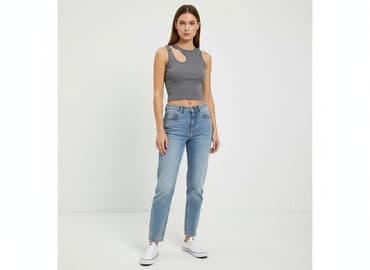 shein czarne bluzki: Shein, Top damski, rozmiar XS — 6