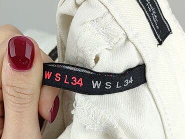 białe damskie jeansy: ONLY, Jeansy damskie, rozmiar S — 5