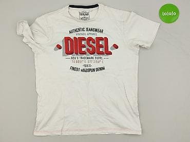 Ubrania męskie: Diesel, Koszulka dla mężczyzn, rozmiar L — 5