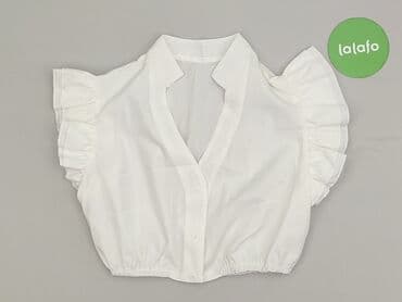 bluzki prążkowane białe: Bluzka damska, rozmiar L — 2