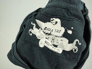 bluzki czarne basic: Zara, T-shirt damski, rozmiar M — 5