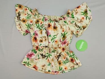 bluzki hiszpanki w kwiaty: Bluzka damska, rozmiar S — 2