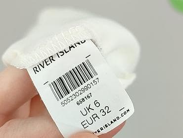 biala bluza: River Island, Bluzka damska, rozmiar 2XS — 4