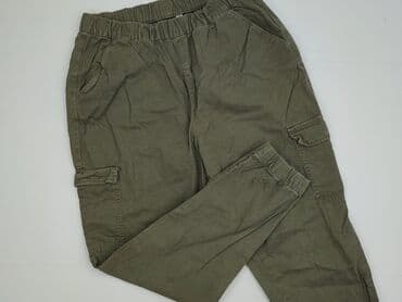spodnie jogger damskie z łańcuszkiem: H&M Divided, Spodnie cargo damskie, L — 1
