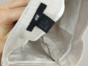 białe spodenki damskie hm: H&M, Szorty damskie, rozmiar S — 4
