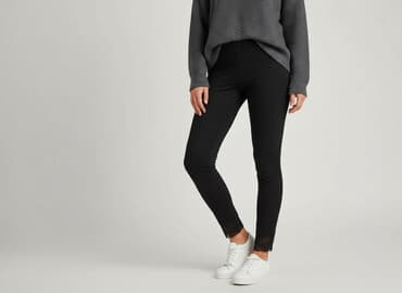 prześwitujące legginsy: Legginsy rozmiar L — 1