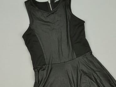 czarna sukienka z długim rękawem sinsay: Sinsay, Sukienka damska, rozmiar S — 1