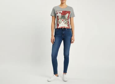 tom and jerry t shirty: Janina, T-shirt damski, rozmiar M — 1