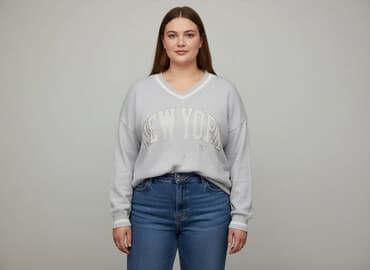 koszulka bejsbolowa new yorker: Sweter damski, rozmiar 2XL — 5
