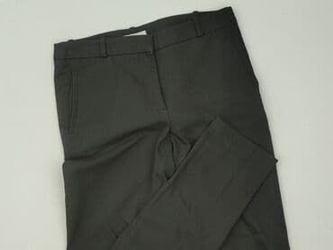 hm dżinsy: H&M Basic, Spodnie materiałowe damskie, S — 1