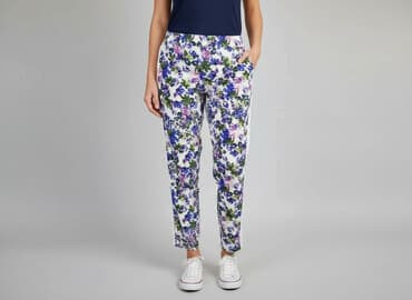 spodnie pizamowe hello kity: Spodnie materiałowe damskie, rozmiar 2XS — 6