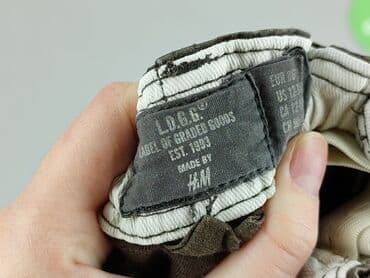 spodnie z zapięciem na nogawkach: Spodnie jeansowe, H&M, 12-18 miesięcy, stan - Bardzo dobry — 5