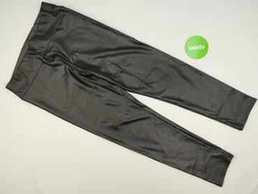 legginsy xxl: Legginsy Ze skóry ekologicznej damskie, rozmiar XL — 2