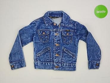 koszula wrangler: Dziecięca kurtka jeansowa, 5-6 lat, 110-116 cm, Wrangler, stan - Idealny — 2