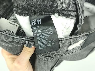 jeansy straight pull and bear: H&M, Szorty damskie, rozmiar S — 5