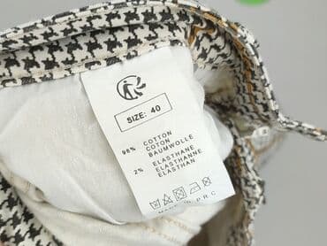 ubrania świąteczne dla całej rodziny: Material trousers for women, size L — 5