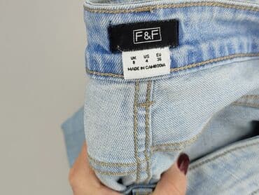 woskowane legginsy z wysokim stanem zara: F&F, Jeans for women, size S (EU 36) — 4