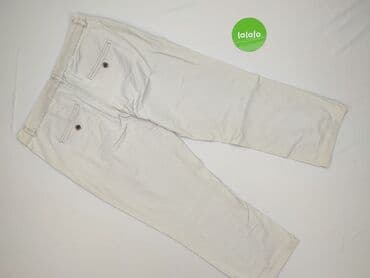 damskie spodnie chinosy: H&M, Spodnie materiałowe damskie, rozmiar XL — 3