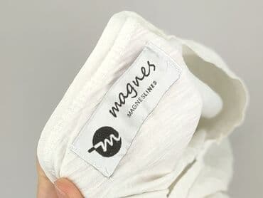 białe t shirty oversize damskie: T-shirt damski, rozmiar S — 4