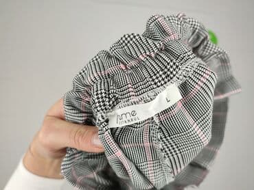 spodnie serduszka by o la la czarne: Spodnie materiałowe damskie, rozmiar L — 4