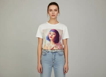 anime t shirty oversized: T-shirt damski, rozmiar M — 6