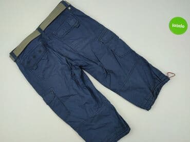 patchworkowe spodnie: Spodnie 3/4 dla mężczyzn, M — 3