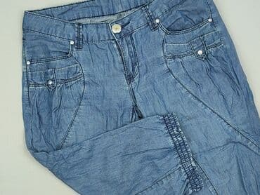 szerokie jeansy cropp: Spodnie 3/4 damskie, rozmiar S — 1