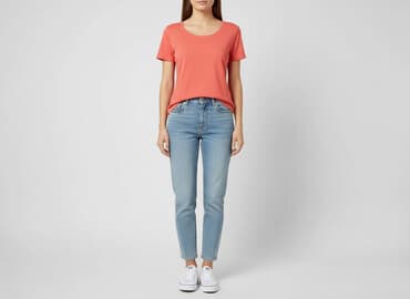 koszulki lacoste olx: T-shirt damski, rozmiar S — 6