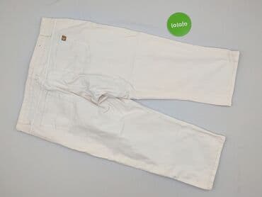 jeans wysoki stan: Spodnie 3/4 damskie, rozmiar M — 3