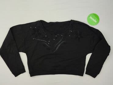 bluzka z kwiatem 3d h: Women's blouse, size L (EU 40) — 2