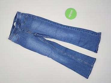 spodnie pull and bear: Spodnie jeansowe, H&M, 8 lat, 122/128, stan - Bardzo dobry — 2