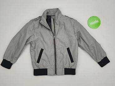 spodnice folkowe: Kurtka przejściowa, H&M, 7 lat, 116-122 cm, stan - Idealny — 2
