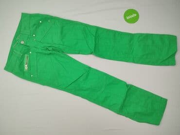 spodnie nabijane ćwiekami: Spodnie materiałowe damskie, rozmiar M — 2