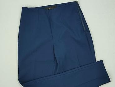 reserved spodnie wysoki stan: Spodnie materiałowe damskie, rozmiar S — 1