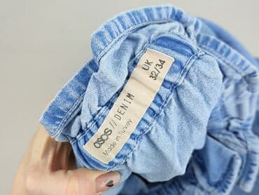 dżinsy z talią paper bag: Asos, Jeansy damskie, rozmiar 2XS — 4