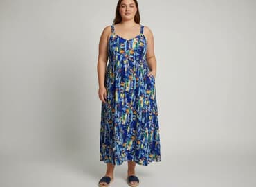 sukienki plażowe plus size: TU Woman, Sukienka damska, rozmiar 5XL — 6
