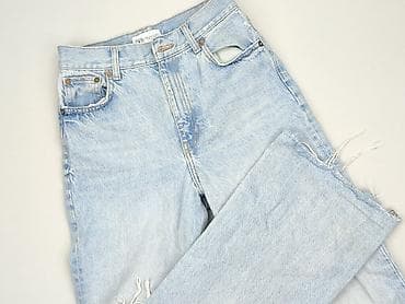 oversized jeans: Jeansy damskie, rozmiar S — 1