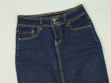 spódniczka dżinsowe z wysokim stanem: Spódnica damska, rozmiar M — 1