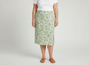 spodenko spódniczka plus size: Olsen, Spódnica damska, rozmiar 5XL — 7