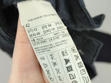 benetton jeansy damskie: Benetton, Spodnie materiałowe damskie, rozmiar S — 4