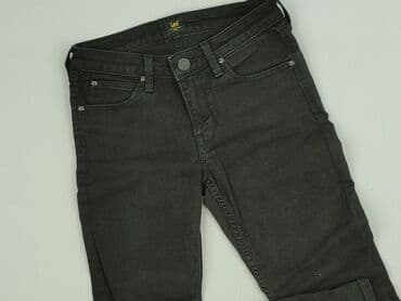 legginsy z suwakiem: Lee, Jeansy damskie, S — 1